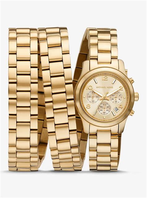 Michael Kors Runway Stainless Steel Watch 